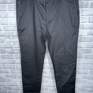 NWT LINKSOUL Charcoal Chino Golf Pants Mens 40R x 33